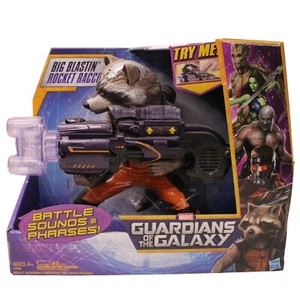 Vintage 2013 Hasbro Marvel Guardians of the Galaxy Big Blastin' Rocket Procione - Foto 1 di 7
