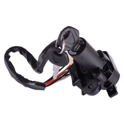 Juego de llaves de bloqueo de interruptor de encendido aptas para Kawasaki Ninja 250R EX250F 1988-2007 nuevo Foto 1 de 4