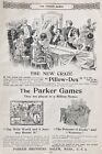 1897 AD(M10)~PARKER BROTHERS CO. SALEM, MASS. THE NEW CRAZE GAME “PILLOW-DEX”