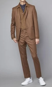 Officine Generale Men's Wool Suit - Walnut Brown - 375 Jacket - Paul Pants - 54 - Picture 1 of 24