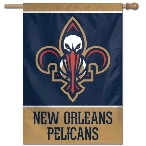 NEW ORLEANS PELICANS ~ (1) Official NBA 28x40 Outdoor House Flag Banner ~ New! Cover