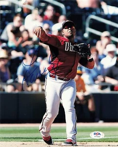 Yasmany Tomas signed 8x10 photo PSA/DNA Arizona D-Backs Autographed - Picture 1 of 1