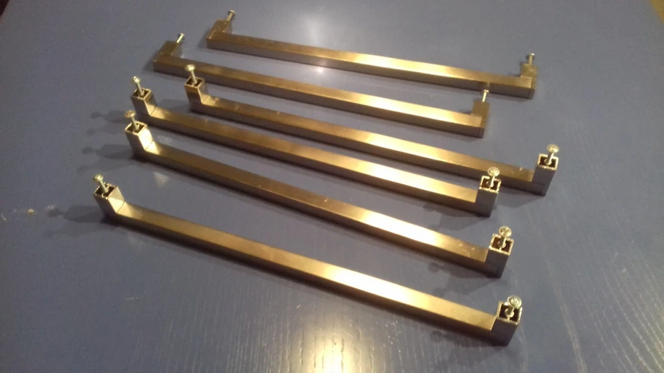 Maniglie cucina acciaio 37 cm x 3,5 cm - Immagine 1 di 1