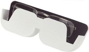 Selbstklebende weisse Brillenablage Brillen Fach Ablage Schale Brillenhalter - Bild 1 von 3