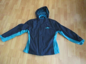 Damen Winterjacke mit Kapuze, hellblau-dunkelblau, Marke: TOPTEX Sportline, L - Bild 1 von 4