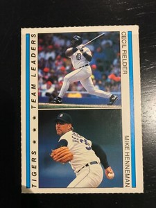 1994 Red Foley Best Baseball Book Ever Cecil Fielder Mike Henneman Tigers