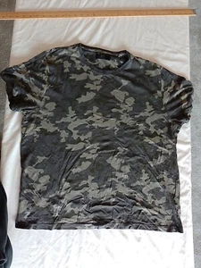 Mens T Shirt Matalan Size XXL Short Sleeves Camouflage Green 26579 - Picture 1 of 10