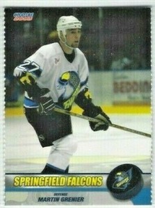 2002-03 Springfield Falcons (AHL) Martin Grenier