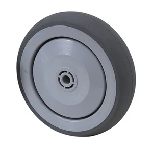 5" x 1.25" Tente Grey Tenteprene Wheel 1-5161 - Picture 1 of 1