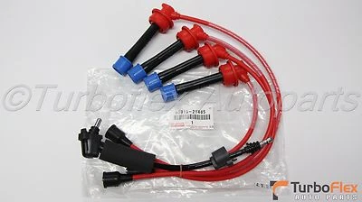 Juego de cables de bujía originales Toyota MR2 Turbo 1991-1992 90919-21485 Foto 1 de 4