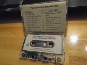 RARE PROMO Specialist Remixes CASSETTE TAPE soundtrack Gloria Estefan Miami S M - Picture 1 of 2