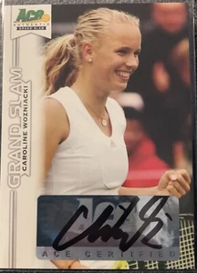 2013 Ace Authentic Card Caroline Wozniacki Auto autograph #BA-CW1 - Picture 1 of 2