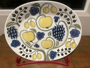 Paratiisi OVAL Teller/Platte 35,5 cm 14 in Kaipiainen Arabia Finland, top - Bild 1 von 9