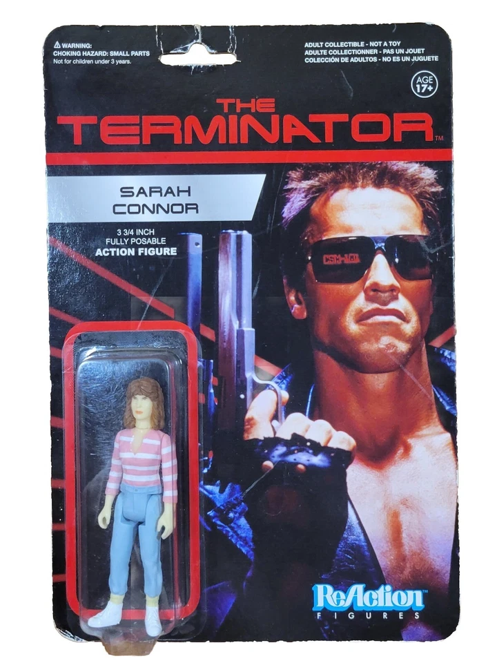 Фигурки Funko X Super 7 ReAction The Terminator 4 дюйма САРА КОННОР 2013 г., новые - Изображение 1 из 4