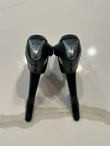 Shimano 105 Black ST-5600 Road Bike Shifter Set 2x10 Double 10-Speed STI - Picture 1 of 7