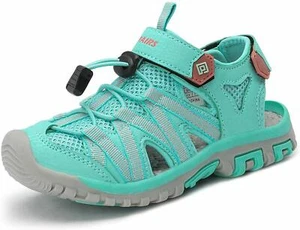 Boys Girls Kids Athletic Sandals Closed Toe Summer Beach Water Sports Sandals - Picture 1 of 43