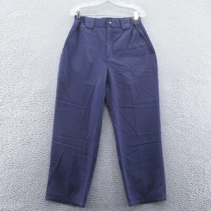 5.11 Tactical Womens Utility Pants Size 12 Navy Blue Elastic Waist High Rise - Picture 1 of 14