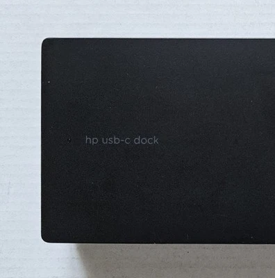 HP USB-C Dock G4 Docking Station HDMI DP LAN USB 3.0  (OTTIMA -1 USB rotta) Cavo - Immagine 1 di 4