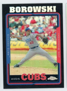 2005 Topps Chrome Joe Borowski Black Refractor #105 #/225 Cubs - Picture 1 of 1