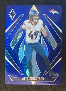 2024 Phoenix Football Alex Singleton Blue Hyper Parallel Serial #38/70 - Bild 1 von 2