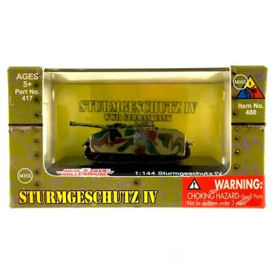 1:144 New Millennium Toys Classic Armor WWII German Stug IV Assault Gun Tank - Image 1 of 3