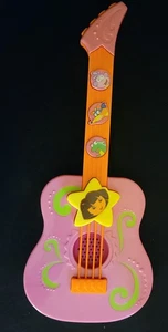 Dora the Explorer 2009 Toy Guitar VIDEO! NICE! - Picture 1 of 4