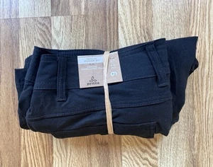 New Women’s Black Prana Halle Straight Pant II Size 6 - Picture 1 of 7