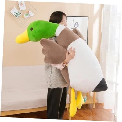 Mallard Duck Plush, Duck Stuffed Animals,Realistic Soft Furry Duck Stuffed 39.3 - Image 1 of 4