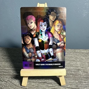 Harley Quinn & the Brooklyn Bruiser Trading Card DC Hybrid Series A28371 Foil - Picture 1 of 2