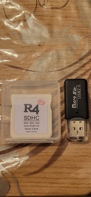 Jeux Carte R4 White 2025 DS DSI 2DS 3DS Nintendo Pokémon Mario Zelda Dragons... - Photo 1/4