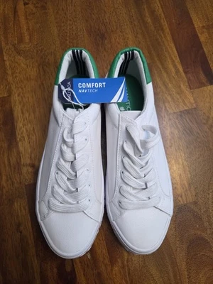 Nautica Aelisa White Low Top Sneakers New W/O Box Women's Size 8  - Image 1 of 4