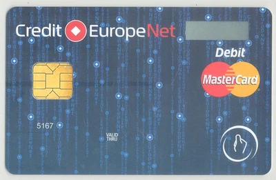 Credit Europe Bank - MasterCard - Bank card - VOID - Image 1 of 2