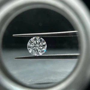1.50 Ct Lab Grown Diamond D  Color VVS1 Loose CVD Round Brilliant Gemstone - Picture 1 of 4