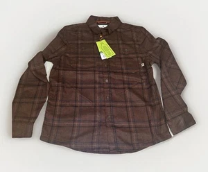 Lake And Trail Hemd Herren Medium Burgund Flanell Langarm Neu Mit Etikett - Bild 1 von 6