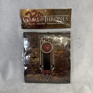 Game of Thrones Targaryen Turnier Banner GOT Flagge 18” x 60” Feuer und Blut - Bild 1 von 9