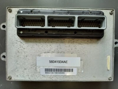 PROGRAMACIÓN GRATUITA - SIN SKIM - 2002 02 Jeep Wrangler TJ 4,0 L EN ECU ECM PCM 56041933AF Foto 1 de 2