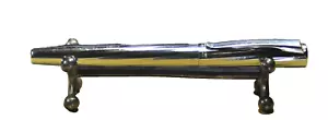 "Waterman" Torsade French c.1973's Chrome Spiral Design Fountain pen w/box - Picture 1 of 18