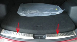 Stainless Interior Rear Bumper Guard Cover Trim For Mazda CX-5 CX5 2012-2015 - Picture 1 of 7