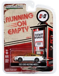 2021 Ford Mustang Mach 1  HURST Performance *** Greenlight Running Empty 1:64 - Bild 1 von 2