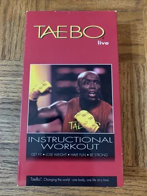 Taebo Live Instructional Workout VHS - Image 1 of 4
