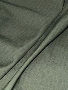 tissu ancien vintage jersey épais kaki larg 160 cm x H 245 cm réf B857 - Picture 1 of 4
