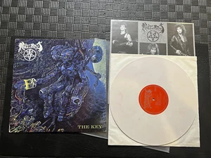 Nocturnus - The Key 1991 LP Earache White Splattered LTD 2000 DEATH METAL - Picture 1 of 3