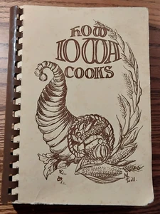 How Iowa Cooks Cookbook Tipton Woman's Club 1964 Country Farm Community Recipes - Picture 1 of 7