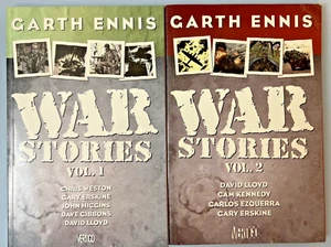 War Stories Garth Ennis Volumes One and Two. Lloyd, Kennedy, Ezquerra & Erskine. - Foto 1 di 20