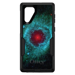 OtterBox Commuter for Galaxy Note 4 8 9 10 + Blue Teal Black Helix Nebula - Picture 1 of 31
