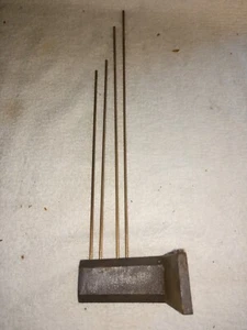Antique Vintage Clock Chime Bar Chime Rods 4 Rods - Picture 1 of 5
