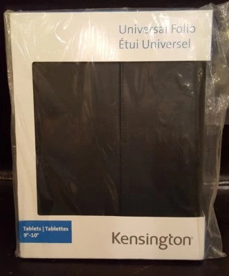 Kensington Universal Black Folio Folder Protective Cover For Tablet 9"-10" - Image 1 of 2