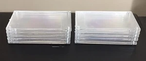 Lot of 10: Four Screw Recessed Trading Card Holder- ScrewDown Display Protector - Picture 1 of 4