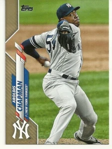  2020 TOPPS BASEBALL - AROLDIS CHAPMAN - GOLD PARALLEL - #161 - YANKEES  - Bild 1 von 1