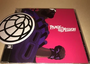 Major Lazer CD Peace Is Mission PROMO sticker Diplo Ellie Goulding Ariana Grande - Imagen 1 de 6